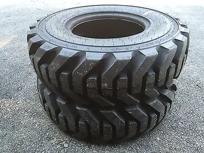 2 NEW 12.5/80-18 Galaxy Beefy Baby Backhoe Tires R4 - 14 PLY - 35/32nd Tread • $1290