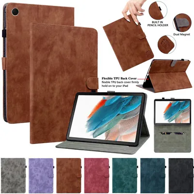 For Samsung Galaxy Tab A A7 A8 A9 S6 S7 S8 S9 Tablet Leather Stand Case Cover • $10.99