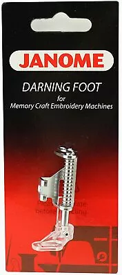 Janome High Shank Darning Foot 200325000 For Memory Craft Embroidery Machines • $28.90