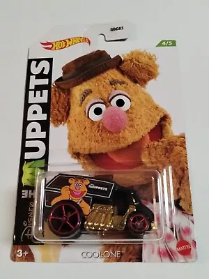 Hot Wheels Cool-One 2020 Disney The Muppets Fozzie Bear 4/5   • $10.66