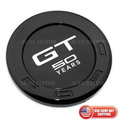 For Ford Mustang GT 50 Years Emblem Badge Trunk Decklid Replace Black 5.9 /15cm • $29.99