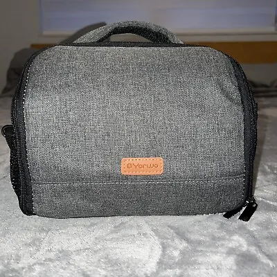 $30 • Buy Carrying Case Compatible Cricut Joy Portable Tote Bag+Accessories Storage  Gray
