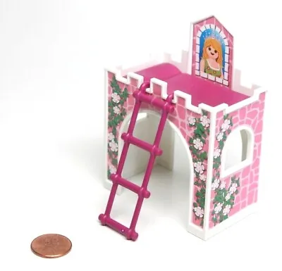 Playmobil Dollhouse Child Princess Castle Loft Bunk Bed Ladder Furniture • $9.99
