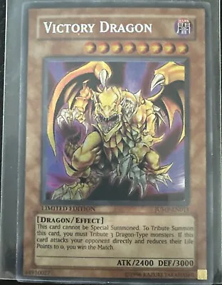 Yu-Gi-Oh! TCG Victory Dragon Shonen JUMP Promo JUMP-En011 Limited Edition Secret • $20