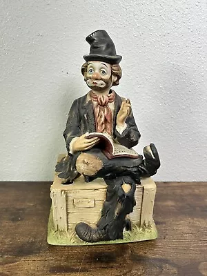 Waco - Melody In Motion Willie The Whistler Hobo Clown Porcelain DOESNT WORK • $59.99