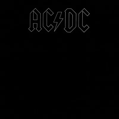 AC/DC  - Back In Black - No. 84 In The 500 Greatest Albums Of All Time • $70