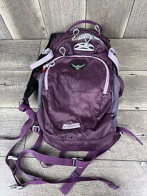 Osprey Verve 5 Hydration Pack 70 Ounce Purple Hiking Cycling • $44.99