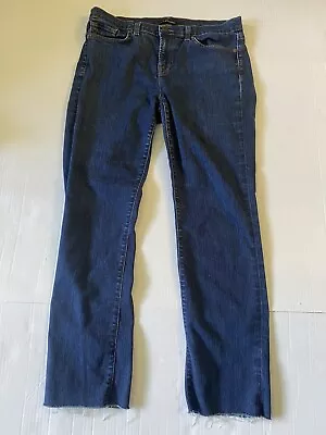 J Brand Womens Size 30 Cigarette Leg Pure Jeans Low Rise Medium To Dark Wash • $15.23