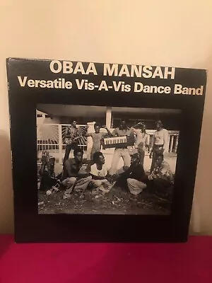 VERSATILE VIS-A-VIS DANCE BAND Orig. OBAA MANSAH 1978 Funky African Highlife Lp • $45