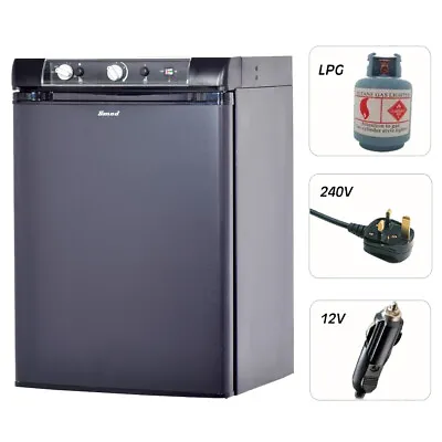 SMAD 60 L 3 Way Gas Fridge Absorption Caravan LPG/220V/12V Campervan • £396