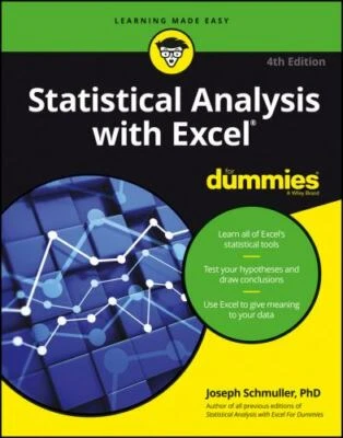 $7.34 • Buy Statistical Analysis With Excel For Dummies, 4th Edition