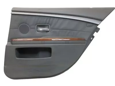 Door Panel Right Rear Grey Root Wood Fits For BMW 7 (E65E66E67) • $61.99