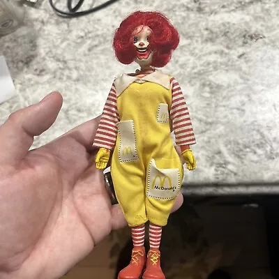 1976 Vintage Remco McDonalds McDonaldland Toggle Head Doll RONALD McDONALD • $15.99