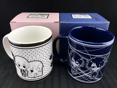 K Project Anime Mug Set Ani-Kuji Yashiro Kuroh Neko Saruhiko Reisi New • $8.22