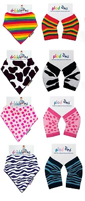 New Baby Gift Plod On Crawl Knee Protectors & DribbleOn Bib Sockon *CLEARANCE* • £8