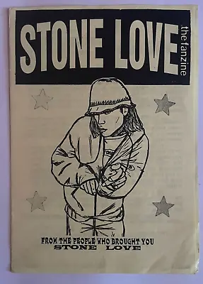 RARE - STONE LOVE - THE FANZINE - At THE HACIENDA - INDIE/RAVE FANZINE NOT FLYER • £20