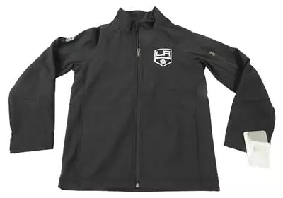 New Los Angeles LA Kings YOUTH Sizes S-M-L-XL Black Full Zip Jacket • $16.99