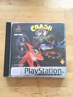 Crash Bandicoot 2 Cortex Strikes Back PS1 PlayStation 1 Game Complete  • £3.99