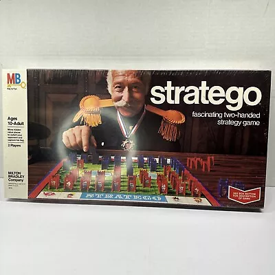 Stratego Classic Strategy Game Vintage 1977 Milton Bradley NEW Factory Sealed • $99.99