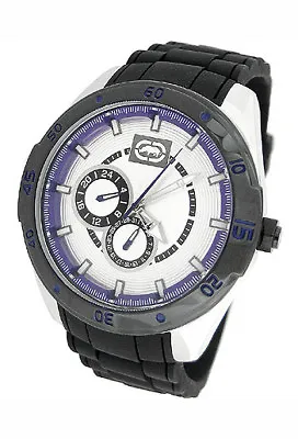 Marc Ecko Resin Strap Date Mens Watch E13515g2 • $129