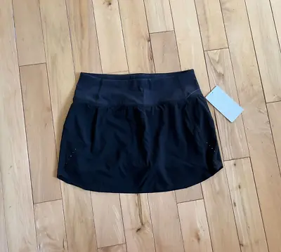 $29.50 • Buy NWT Athleta Run With It Skort Black Running Workout Skirt 566723 Size Small