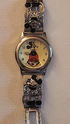 Mickey Mouse Watch Disney BGE Replica Of First Mickey Mouse Watch From 1933 • $85