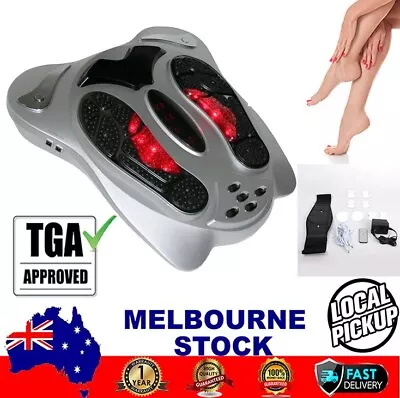 $99 • Buy New Electromagnetic Wave Pulse Foot Massager Circulation Booster Far-Infrared