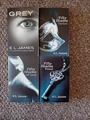 50 Shades Of Gray 4 Book Set • £7.35