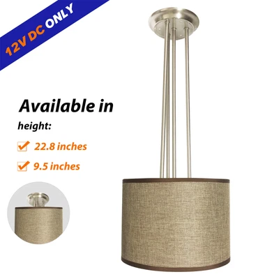 $48.99 • Buy Vintage 12V LED Ceiling Light Decorative Pendant Light Fixture RV Camper Trailer