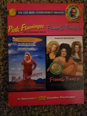 John Waters Collection Volume 3 The - Pink Flamingos/ Female Trouble (DVD... • $41.99