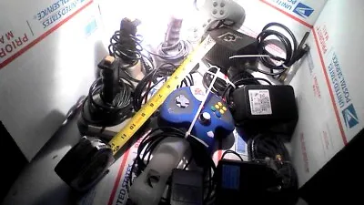 Various Vintage Game Controllers And Power Cords - Tested. • $5.96
