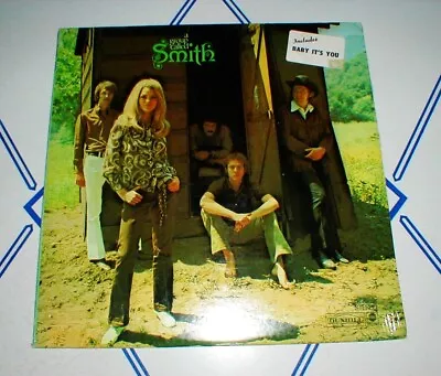 SMITH Orig 1969  A Group Called Smith  LP W Baby It's You HYPE STICKER NM- • $150