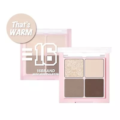 16BRAND Mini Mini Palette 7.3g 2 Colors K-Beauty • $21.50