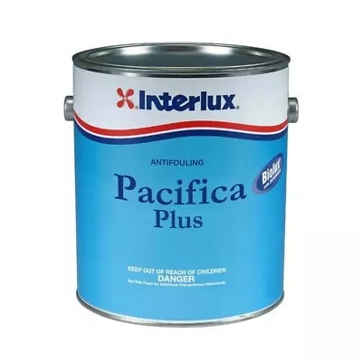 Interlux YBB263G Pacifica Plus Antifouling Marine Bottom Paint - Black - Gallon • $247.99