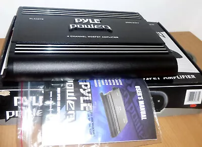 Pyle PLA4278 4 Channel 2000Watts 2 Ohm Stereo  Car Amplifier - Single • £119.99