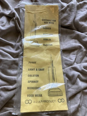 £4.99 • Buy Vintage Vacuum Cleaner Bags Universal Hoover Hotpoint Goblin Electra X 5 New