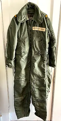 Vintage US Air Force CWU-1/P Named Pilots Flight Suit • $125