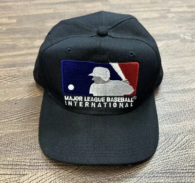 VTG 90s Major League Baseball MLB Sport Specialties SnapBack Umpire Hat • $249.99