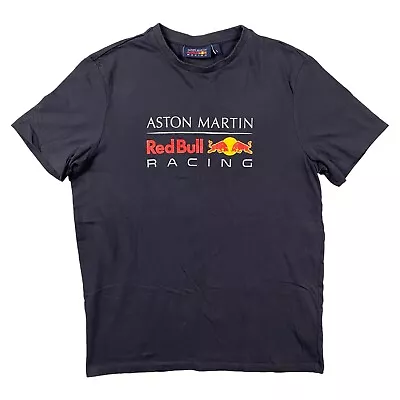 Aston Martin Red Bull Racing Shirt Men’s Large Blue RBR Formula One F1 Tee • $20.92