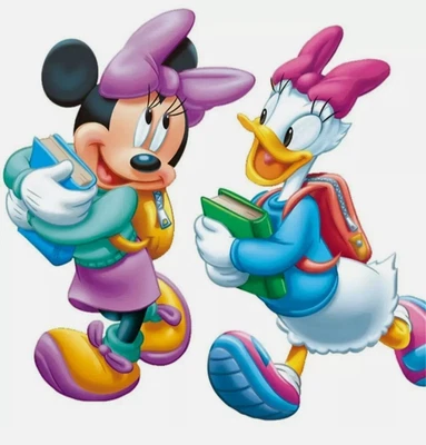 $11.66 • Buy Aus Stock..MINNIE & DAISY.  DIY 5D DIAMOND PAINTING KIT..FULL DRILL 30 X 30