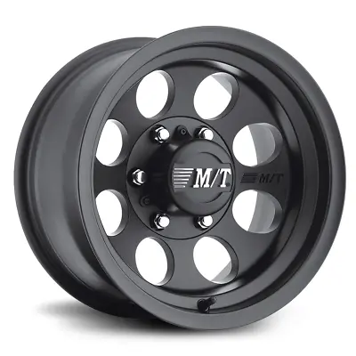 17  Mickey Thompson Classic III Black 17x9 5x5.5 Matte Black Wheel -12mm Rim • $324