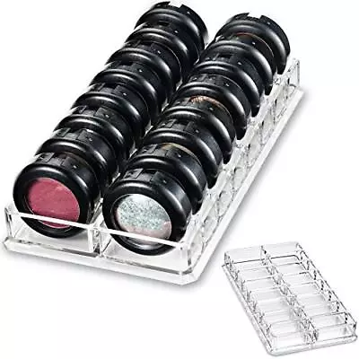 Byalegory Acrylic Eyeshadow Makeup Beauty Organizer 16 Space Cosmetic Storage Co • $21.14