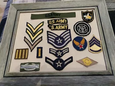 Vintage Lot Of 17 Vintage WWII US Army / Air Force Military Patches. Ex. Cond.  • $29.99