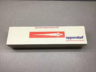 Eppendorf Digital Pipette 4710  • $19.99