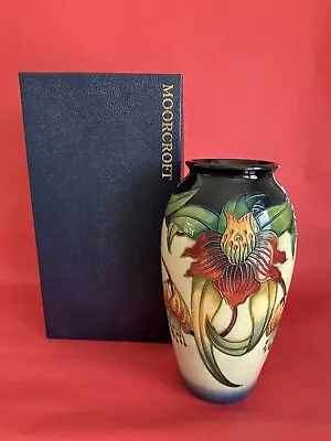 Stunning Large Moorcroft Anna Lily Baluster Vase 25cm - Boxed • £195