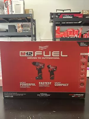Brand New Milwaukee 3497-22 M12 Fuel 2-tool Combo Kit. Great Price. • $185