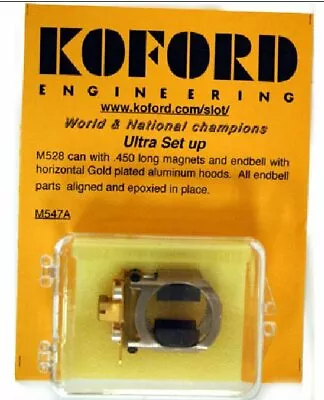 Koford Ultra Blue Printed Gr. 12 Set-up For 1/24 Slot Car • $42.15