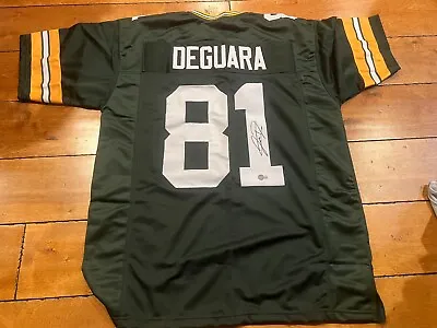 Josiah Deguara GREEN BAY PACKERS SIGNED FOOTBALL Jersey Size XL BECKETT • $64.99