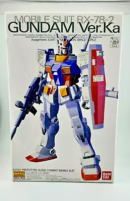 Bandai Mobile Suit Gundam RX-78-2 Ver. Ka Ver Ka MG 1/100 Model Kit NIB • $44.99