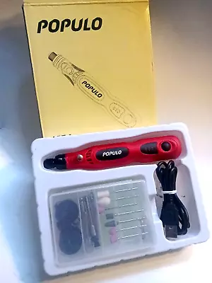 Cordless Rotary Tool Portable 4v Mini Rotary Tool With 34 Pieces Rotary Accessor • $20